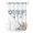 white, variant on No Hook Shower Curtains with Snap-in Liner Set, Blue Beige Coastal Waterproof Hotel Style Bathroom Shower Curtain, Beach Starfish Summer Eucalyptus Retro Breathable Mesh Top Bath Curtains 72''x84''