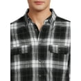 thumbnail image 5 of George Men's Long Sleeve Flannel Shirt, 5 of 5