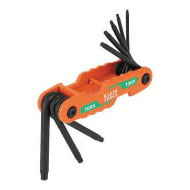 Klein Tools Torx Compact Folding Hex 8-Key Set