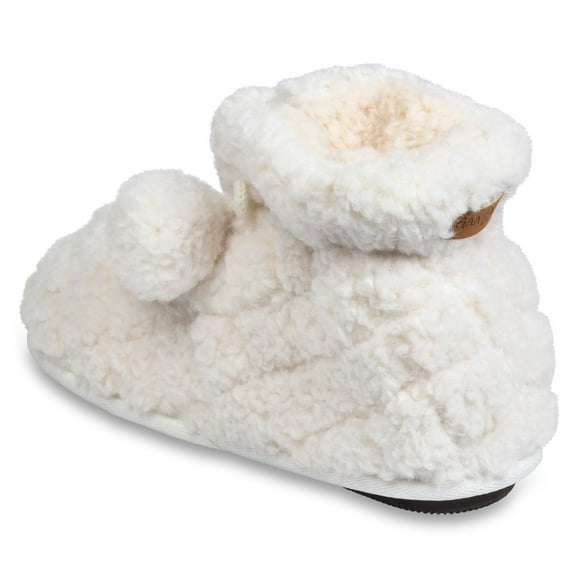 Gaahuu womens quilted teddy bear memory foam slipper boot