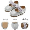 thumbnail image 4 of Toddler Little Girl Dress Shoes - Girl Mary Jane Flats Party School Wedding, 4 of 6