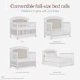 thumbnail image 4 of Evolur Convertible Crib Bed Rail, Stardust, 4 of 5