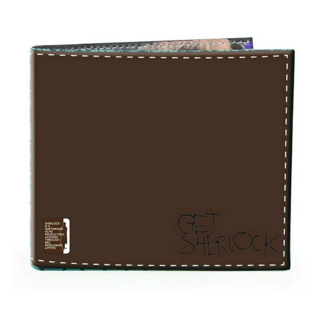 Billetera Seven20 Sherlock Holmes Get Sherlock Brown para hombre