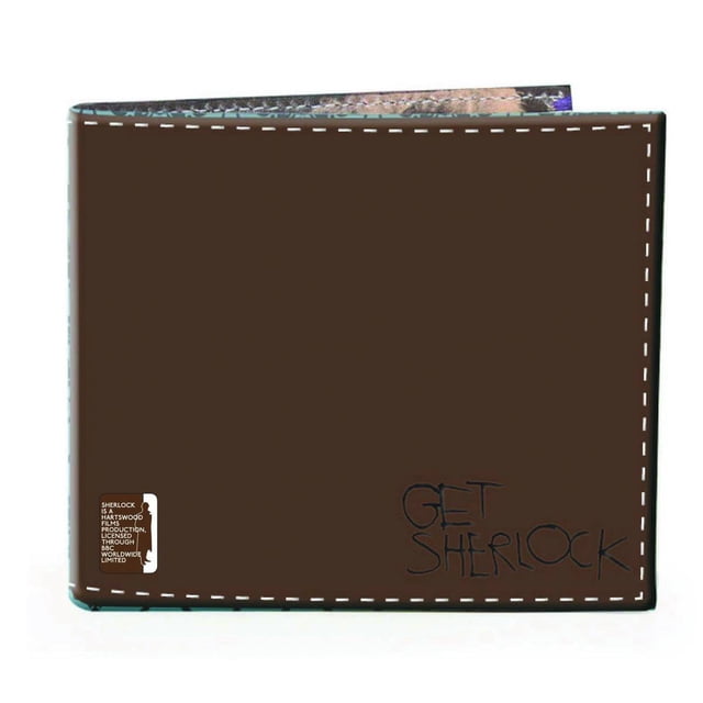 Billetera Seven20 Sherlock Holmes Get Sherlock Brown para hombre