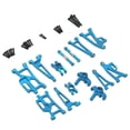 thumbnail image 4 of Repuestos para coche RC a escala 1:14, brazo oscilante delantero superior de alta resistencia, brazo oscilante delantero inferior azul, 4 of 9