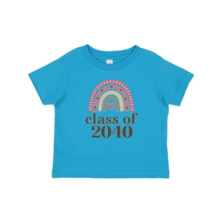 

Inktastic Class of 2040 Boho Rainbow Girls Baby T-Shirt