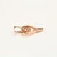 thumbnail image 5 of Hermoso Collar Corazon Cristales Diamante Oro Rosa 14k Lam rosa Unitalla, 5 of 7