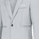 thumbnail image 4 of ICHUANYI Clearance Men's Fashion Suit Jacket + Suit Pants Two-piece Suit(Gray, M) Ichuanyi Ichuanyi, 4 of 5