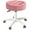 Pink, variant on WXJHL Small Chair Round Rolling Stool with Wheels PU Leather Height Adjustable Swivel Drafting Work SPA Salon Stools Home Office Chair(Black)