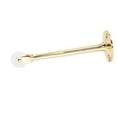 thumbnail image 2 of Ives Rb472 Commercial Series 6" Wall Mounted Roller Bumper Door Stop - Brass, 2 of 2