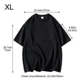 thumbnail image 2 of Wiywef Men's Shiny Shirts Short Sleeve T-shirt Sparkly Disco Rave Hot Tops Nightclub Glitter T-Shirt Summer Solid Color Casual Tops, 2 of 7