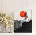 thumbnail image 2 of Qisvanset 12x16 Inch 2D Flat Framed Canvas Art, Love Like Jesus Minimalist Landscape Bible Verse Wall Art Religious Gift for Men, 2 of 5