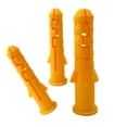 thumbnail image 3 of 300 Pcs Ribbed Plastic Anchor Wall Plastic Expansion Pipe Tube Wall Plugs For M6 Self-tapping Screws ,Easy to Use, 3 of 5