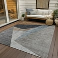 thumbnail image 6 of Addison Rugs Chantille Indoor/Outdoor Transitional Art Deco Taupe Washable Rectangle Rug, 3' x 5', 6 of 6