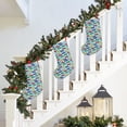 thumbnail image 5 of Lsque Transport Pattern 18 Inch Christmas Stockings, Festive Holiday Stocking for Christmas Decorations Holiday Decor, 5 of 8