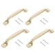 thumbnail image 1 of Drawer Handle Pull Kitchen Pulls Cabinet Handles Modern Design Golden 26x2cm Easy Installation 4Pcs, 1 of 2