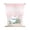 Pink, variant on Pink Striped Tie Up Curtains for Kitchen Windows,Adjustable Rod Pocket Valance 54 Inch Long, Pink Ombre Farmhouse Stripes Window Treatment Balloon Roman Blind Shade, 42" x 54"