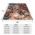 thumbnail image 2 of Wwe Fleece Blanket Super Soft Cozy Throw Blanket 60"X50", Lightweight Fuzzy Comfy Flannel Blanket Warm Plush Throw Blankets For Couch, Sofa, Bed, 2 of 8