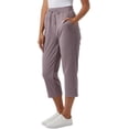 thumbnail image 5 of 32 Degrees Women's Nylon Lux Capri Purple XS, 5 of 6