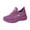 Purple, variant on Willtoo Orthopedic Womens Breathable Knit Mesh Sneakers Lightweight Soft Platform Casual Walking Shoes Non Slip Comfort Slip On Athletic Trainers