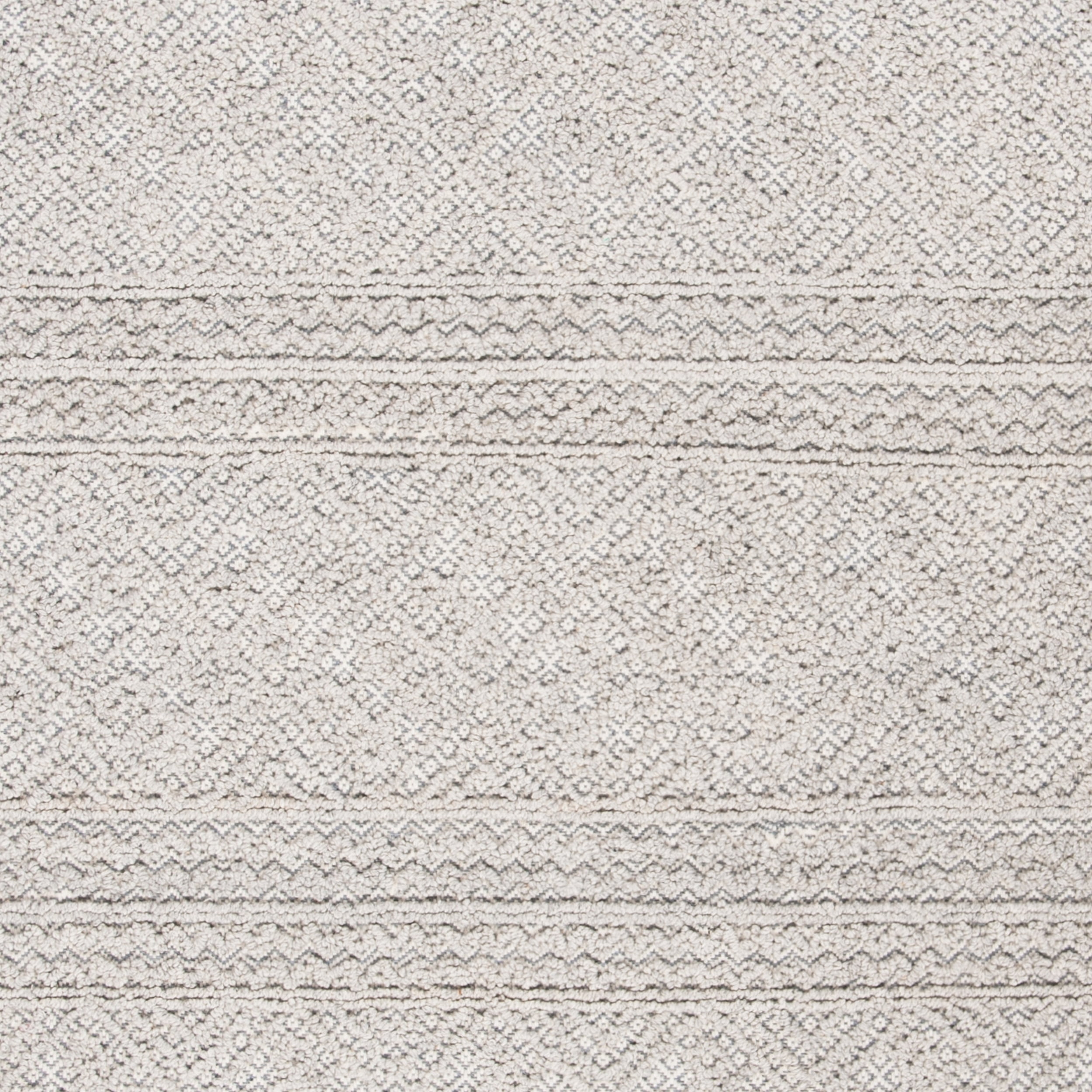 SAFAVIEH Trace Willoughby Geometric Striped Area Rug, Grey/Beige, 5' x 8'