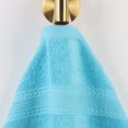 thumbnail image 3 of Superior Eco-Friendly Cotton 12-Piece, Turquoise, Washcloth Set, 3 of 8