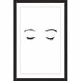thumbnail image 2 of Marmont Hill "Lashes and Brows" by Katarina Snygg Framed Painting Print, 2 of 3