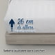 thumbnail image 4 of Sabanas Individuales Microfibra Amplias Relieve Nubisuave Nubisuave  Liso Individual Relieve, 4 of 5