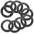 thumbnail image 1 of 10pcs Pipe Decorative Covers Collar Pipe Covers Round Reusable Escutcheon Plates, 1 of 8