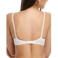 thumbnail image 3 of Wingslove Women's 1/2 Cup Balconette Underwire Demi Unlined See Through Bralette Bra, 3 of 6