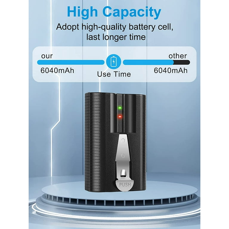 Ring Doorbell Pack For Ring Battery, 6040mAH Replacement