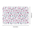 thumbnail image 3 of Goofa 16"x24" Inches Tulips Flowers Doormats for Outdoor Entrance - Non-Slip Welcome Mat, Heavy Duty Door Mats Outdoor, Spring Doormat, 3 of 9