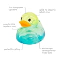 thumbnail image 6 of Infantino Gradient Rubber Duck Bath Toy for Infants 3+ Months, 6 of 9