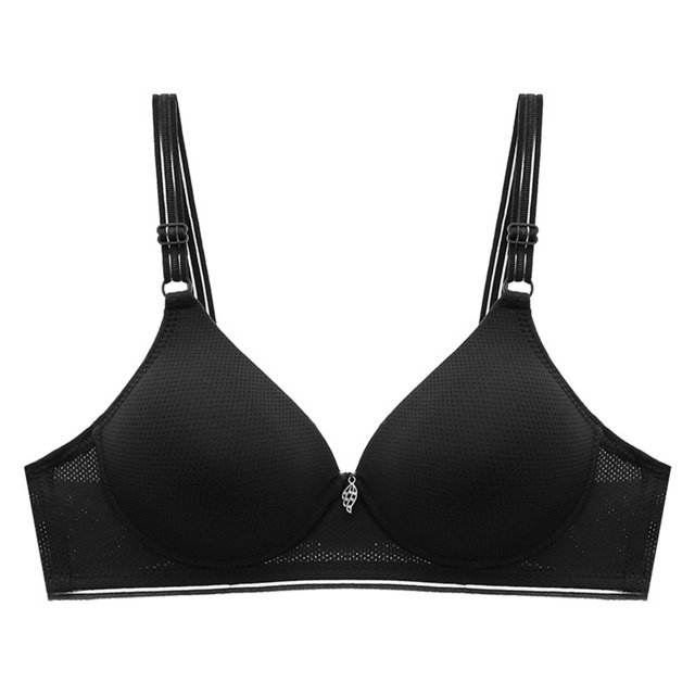 WILLBEST Brasier Invisible Mujer Sujetador Con Aros Y Encaje Sexy Para Mujer, Con Copa Moldeadora Y Tirantes Ajustables En La Espalda, Talla Grande 425