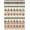 Blue Terracotta Cream, Pattern 11, variant on ODIKA Music Print Note Boho Retro Striped Border Notes Vintage Guitar Flowing Dynamic Non-Slip Chair-Friendly for Home Office, Gaming Room, Under Desk