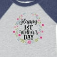 thumbnail image 4 of Inktastic Happy 1st Mothers Day Girls Girls Baby Bodysuit, 4 of 5