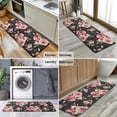 thumbnail image 6 of Pioneer Flower Floral Print Pattern Kitchen Rug Mat,Kitchen Runner Rugs Non Skid Washable,Decorative Kitchen Floor Mats for Kitchen,Sink,Laundry,17"x47.2", 6 of 7