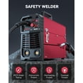 thumbnail image 3 of Soldador ARCCAPTAIN 130A MIG 110 V Flux Core/Lift Tig/Stick 3 en 1, 3 of 5