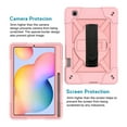 thumbnail image 3 of Galaxy Tab A 8.0'' 2019 Case,Hybrid Shockproof Rugged Heavy Duty Full-Body Drop Protection Stand Kids Case with Shoulder Strap for Galaxy Tab A 8.0" 2019 SM-T290 T295,Rosegold, 3 of 7