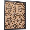 thumbnail image 5 of Craig Frames Decorative Cork Bulletin Board, 18.5x23 Inch, Black Frame with Floral Pattern, Set of 2, 5 of 5