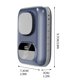 thumbnail image 3 of Hanging Waist Fan Mini Portable Waist Clip Fan Outdoor Construction Portable Fan High Wind Power 4000mAh Large Capacity Fan, 3 of 5