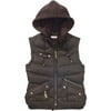 Juniors Bubble Vest with Detachable Hood