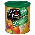4C 28qt Reduced Sugar Iced Tea, Lemon, 36.9oz - Walmart.com