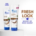 thumbnail image 3 of Head and Shoulders Coconut Dandruff Conditioner, Hydrating, Lightweight Moisture, Color Safe, 10.9 fl oz, 3 of 13