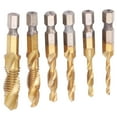 thumbnail image 2 of Durable Thread Tap, Screw Tap, Reliable Hardness For Electric Drill Tapping Various Threads Short Type,Long  Type, 2 of 8