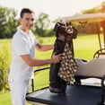 thumbnail image 6 of Logiee Heart Print Golf Towels,16" x 24" Portable Golf Towel for Golf Bag with Carabiner Clip to Quickly Remove Sand,Mud and Sweat, 6 of 8