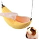 thumbnail image 1 of Pack Hamster Casa Colgante Hamaca Diseño Plátano Animales Pequeños Jaula de Algodón Nido para Dormir Adecuado para Cama para Mascotas Pequeñas Juguetes para Hámster Pequeños Jaula Columpio, 1 of 7