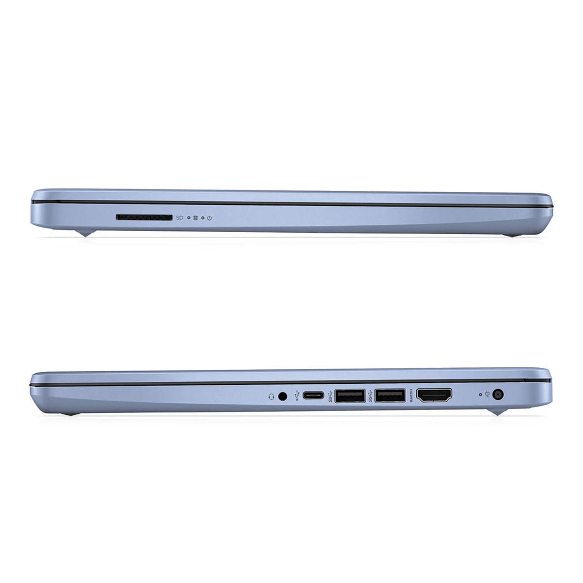 HP 14-dq3250nr 14" Full HD Touchscreen Laptop, Intel Celeron N4500 1.1GHz, 4GB RAM, 64GB eMMC, Windows 11 Home S Mode, Sky Blue