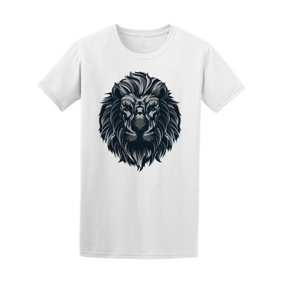 Cool Tattoo Lion Head Tee Men's -Image by Shutterstock