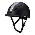 thumbnail image 3 of Casco ecuestre Casco de ciclismo Suministros ecuestres ligeros Equipo para caballos Plata brillante, 3 of 8